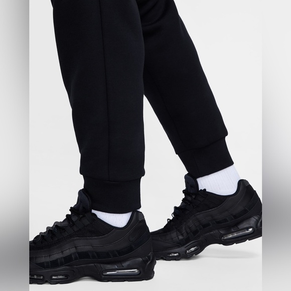 Nike Tech Men's Fleece Joggers Size L Black CU4495-010 - Picture 14 of 15